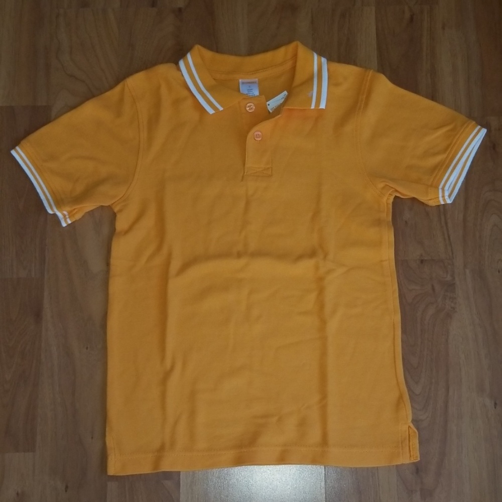 Gymboree Boys Orange Polo